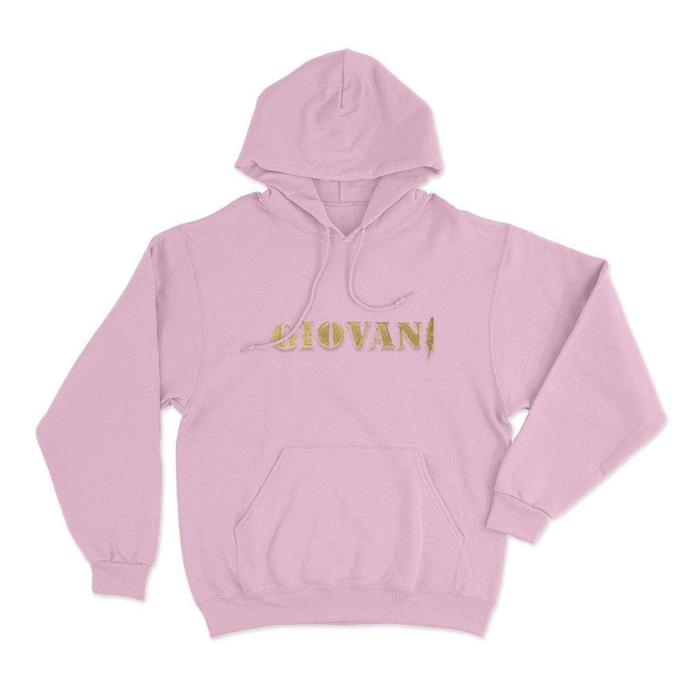 Giovani Unisex Hoodie Pink Giovani Unisex Hoodie Pink