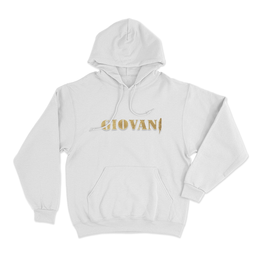 Giovani Unisex Hoodie White Giovani Unisex Hoodie White