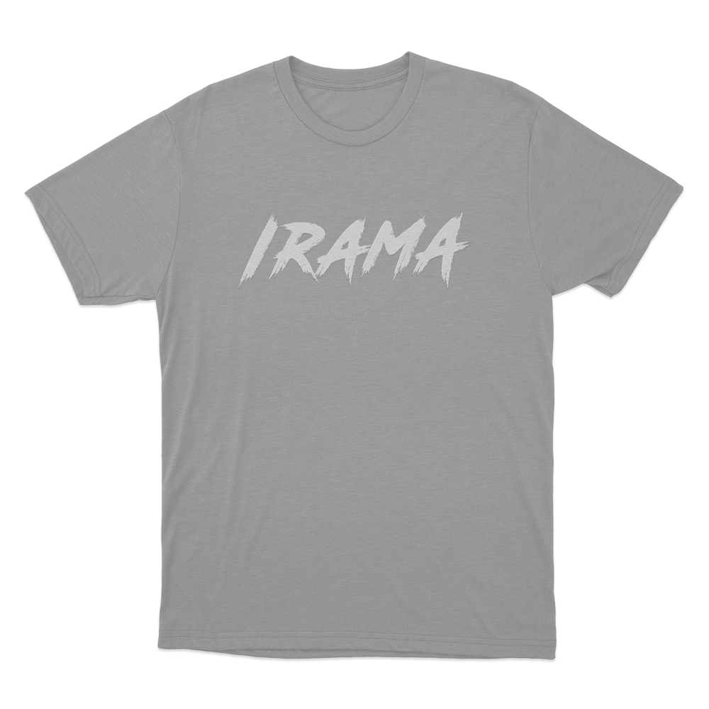 Irama Logo Unisex T Shirt Grey Irama Logo Unisex T Shirt Grey