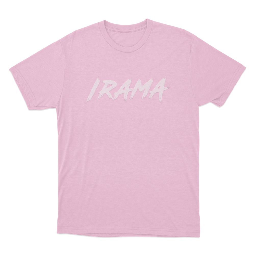 Irama Logo Unisex T Shirt Pink Irama Logo Unisex T Shirt Pink